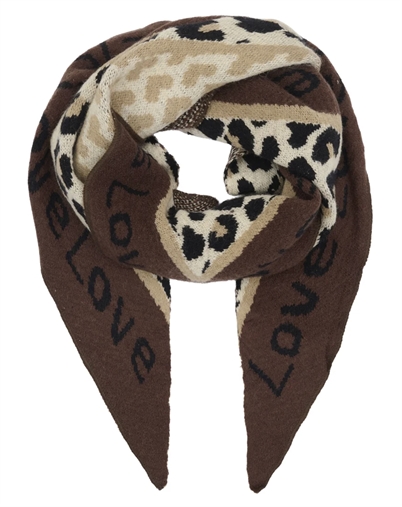 Marta du Chateau - MDCClio Halstørklæde - Coffee